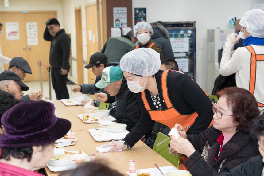 문래 노인종합복지관 배식봉사