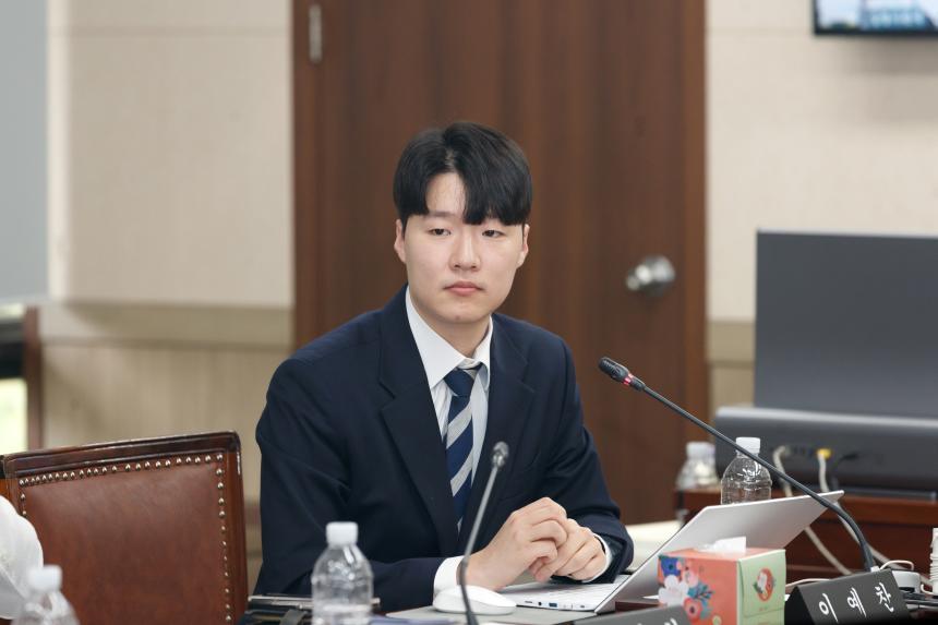 제261회 영등포구의회 제1차 정례회 사회건설위원회 업무보고
