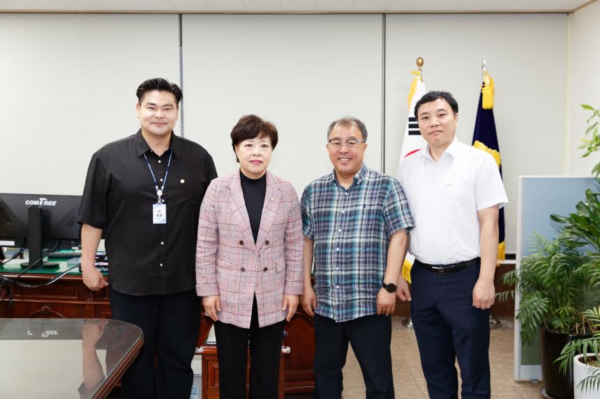 한국제과학교 이사장 방문