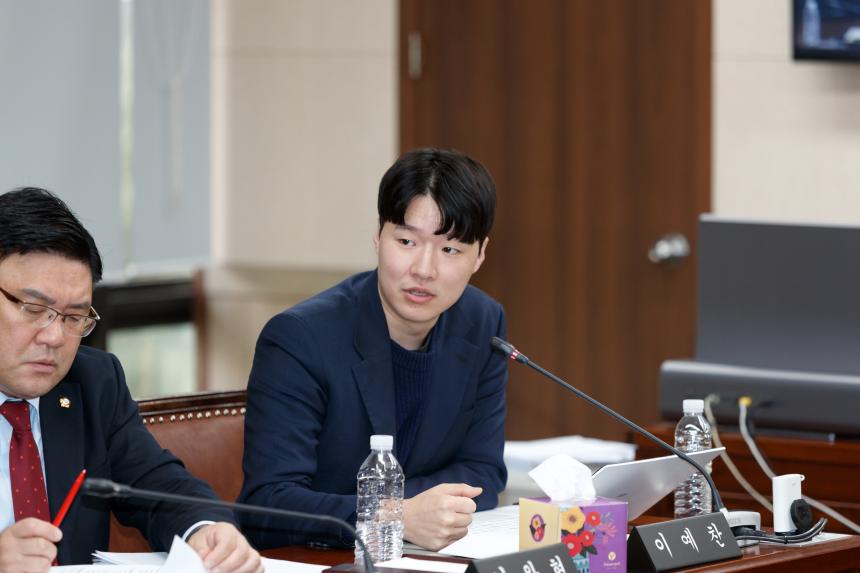 제265회 영등포구의회 임시회 사회건설위원회 업무보고