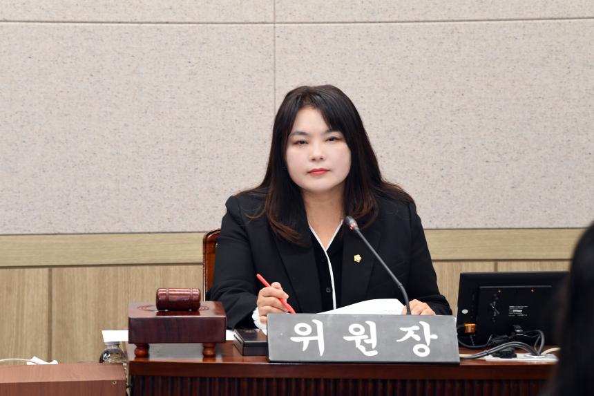제265회 임시회 사회건설위원회 업무보고