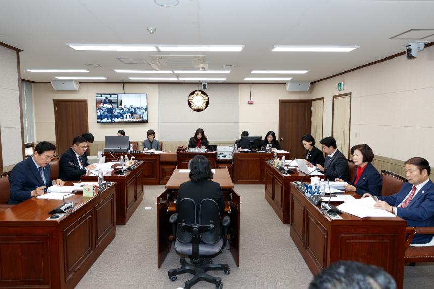 제265회 영등포구의회 임시회 사회건설위원회 업무보고