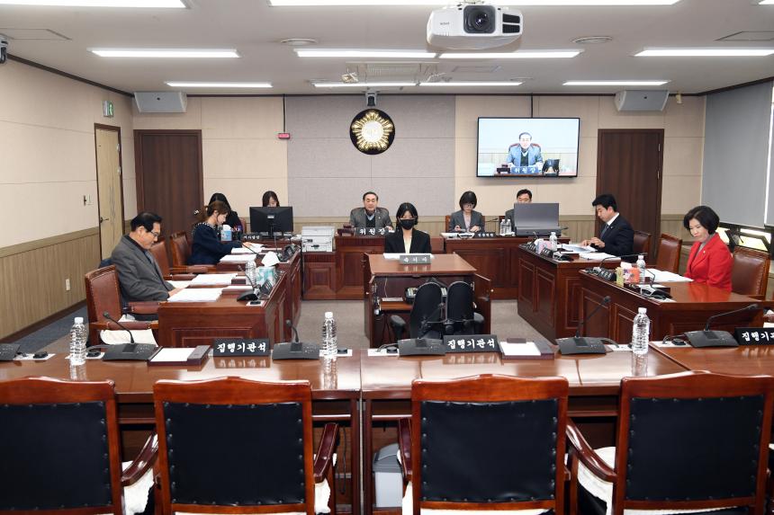 제265회 임시회 폐회중 운영위원회