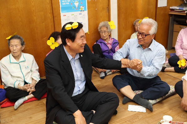 동심경로당 방문
