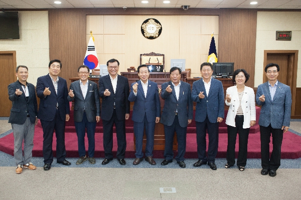 영암군의원 영등포구의회 방문