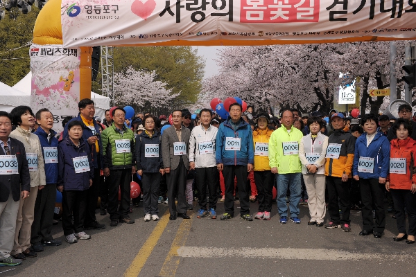 2015 제11회 여의도 봄꽃 축제 제5회 사랑의 봄꽃길 걷기대회