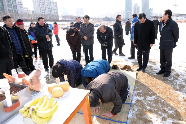 2014 문일축구회  시무식