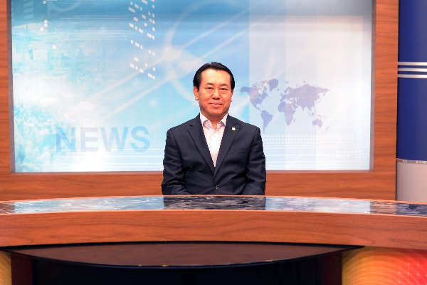 CMB 한강방송  칼럼 녹화