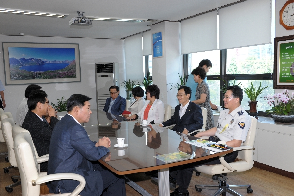 2013 영등포경찰서 을지연습 상황실 위문 방문