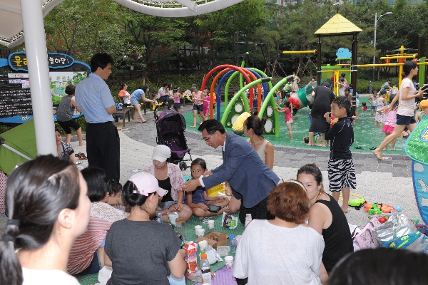 문래동 물놀이장 현장방문 