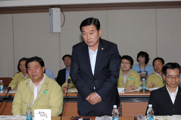 박원순 시장 방문 지역현안설명회