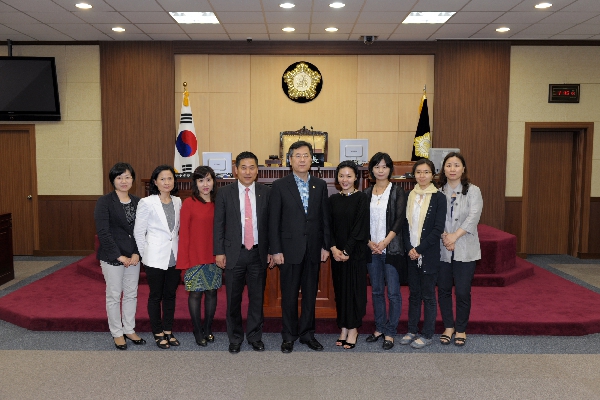 윤중 중학교 학부모 방문