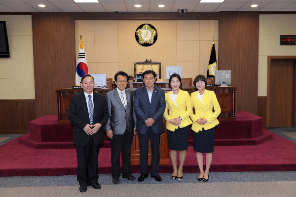 신천지 봉사단 방문