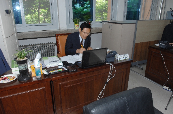 2012년도 세입세출 결산검사장 방문
