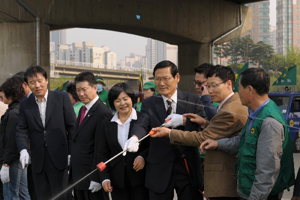 새마을 방역봉사대 발대식 및 안전지킴이 봉사대 발대식