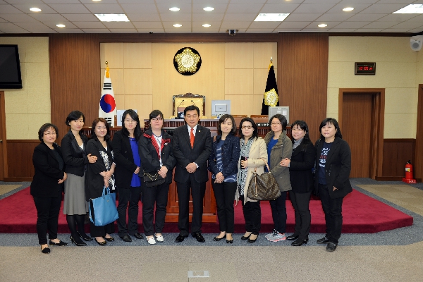 영원중 학부모 방문