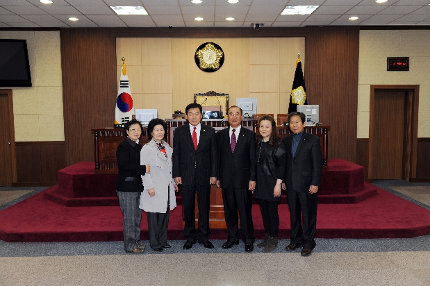 양평동 민통 회원 방문