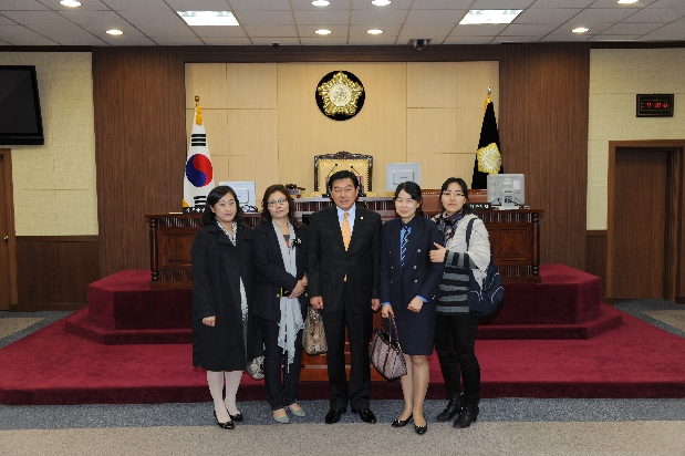 영신초교 학부모회 방문