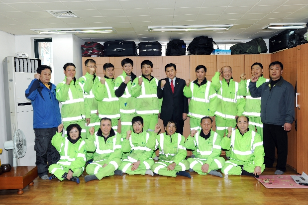 환경미화원 휴게실 방문 (가로5조)