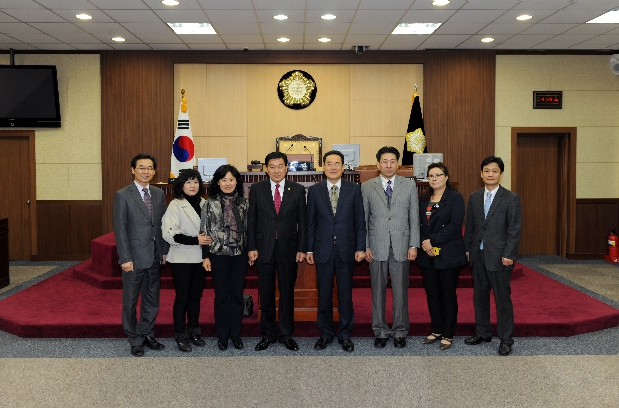 한강미디어고 교장방문