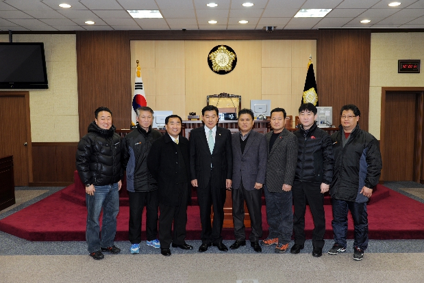 영등포구 축구연합회 임원진 방문