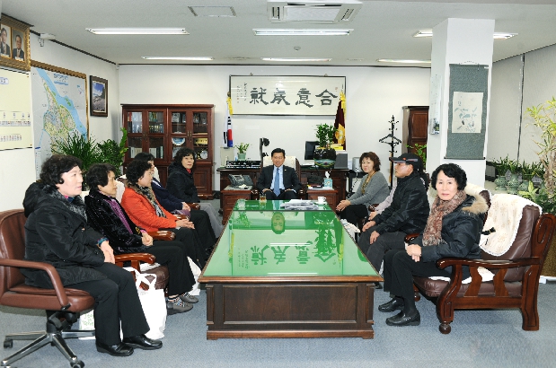 양평동 주민 방문