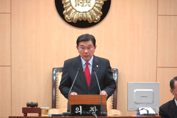 제172회 정례회 개회 및 제1차 본회의