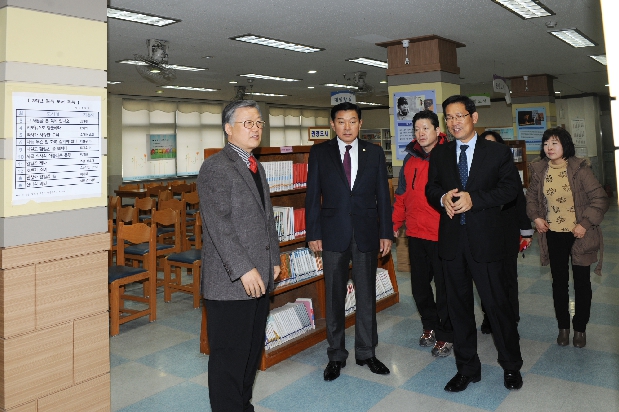 영원중학교 방문