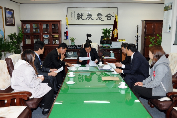 영등포구 생활체육협의회 임원진 방문