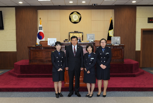 녹색어머니회 임원진 방문