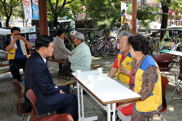 사)다우리봉사회 독거어르신을위한 사랑나눔 바자회