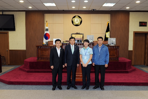 영등포역장 방문