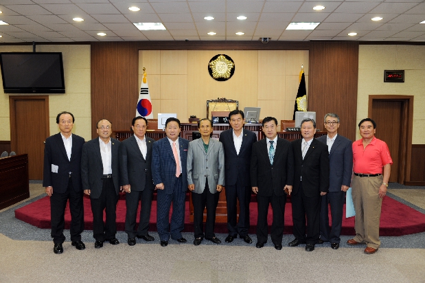 영등포구 체육회 임원진 방문