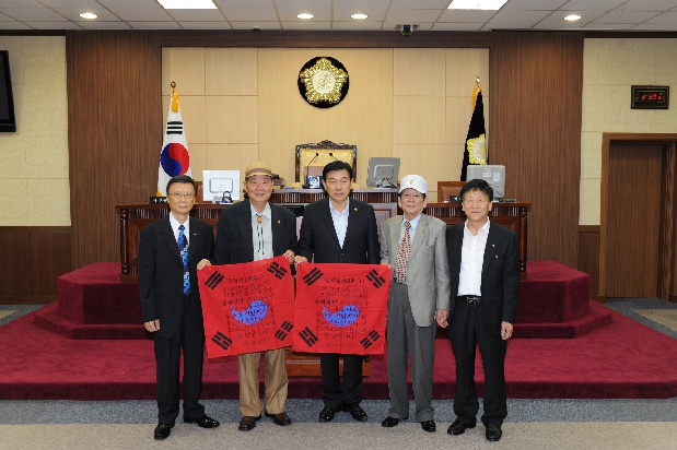 광복회 영등포지회 임원 방문 