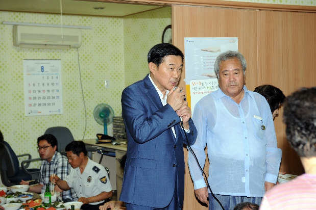 구립 양평동 경로당 방문