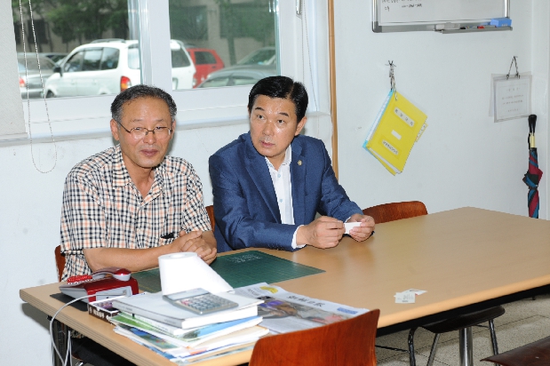 현대,거성 아파트(관리실) 방문