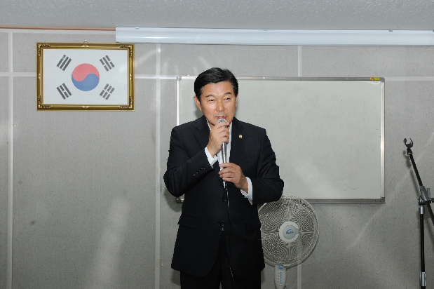 양평2동 노인대학 종강식,