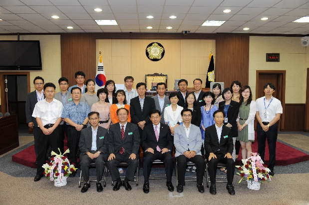 제6대 영등포구의회 후반기 의장,부의장 취임식