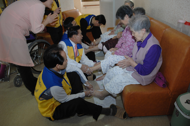 영등포구의회 의원 엘림 노인전문 요양원 봉사활동