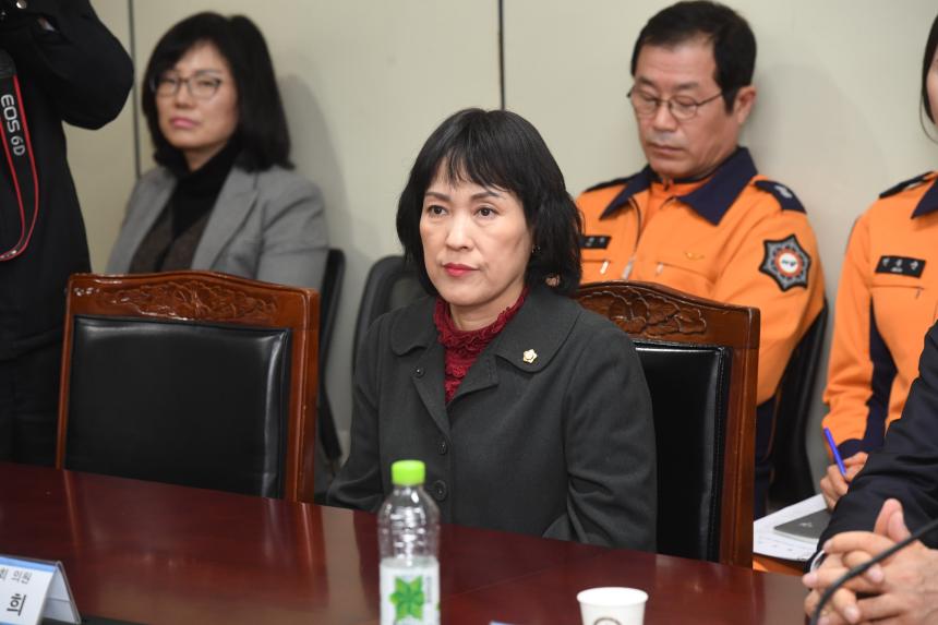 영등포 소방서 격려 방문