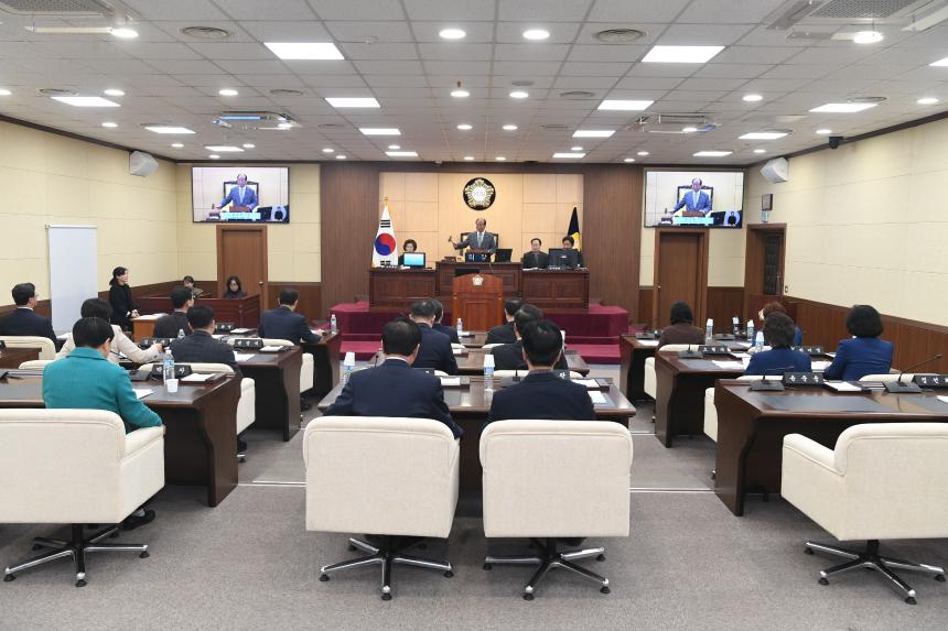 제212회 영등포구의회 임시회 폐회