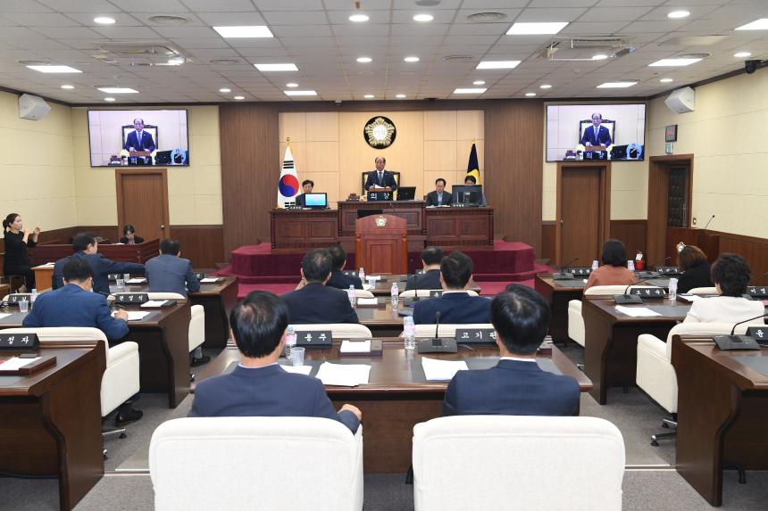 제216회 영등포구의회 임시회 폐회