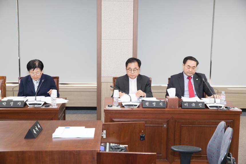 제217회 영등포구의회 임시회 사회건설위원회 조례안 등 심사