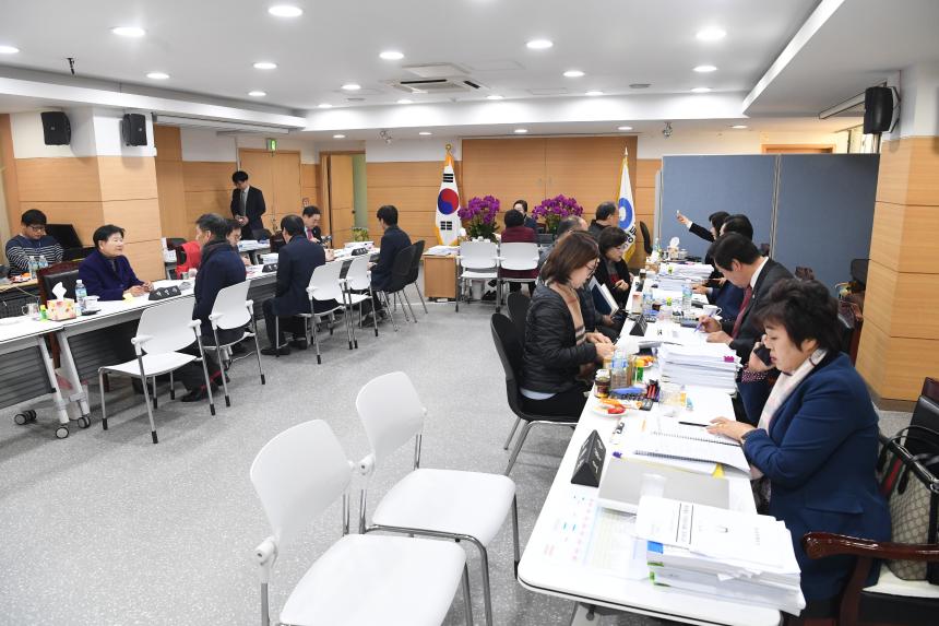 제218회 영등포구의회 2019년도 제2차정례회 사회건설위원회 행정사무감사