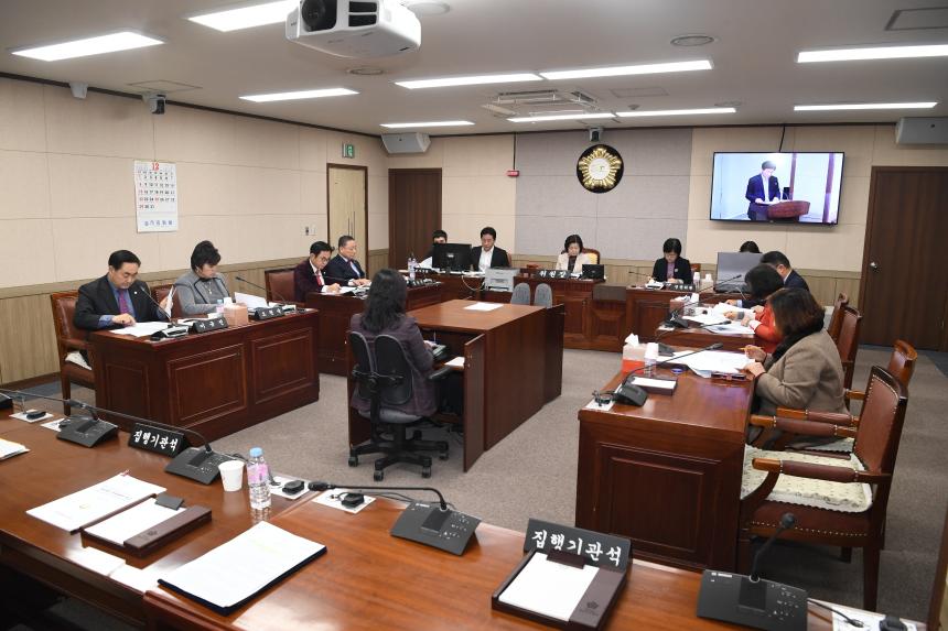 제218회 영등포구의회 2019년도 제2차정례회 운영위원회 사무감사