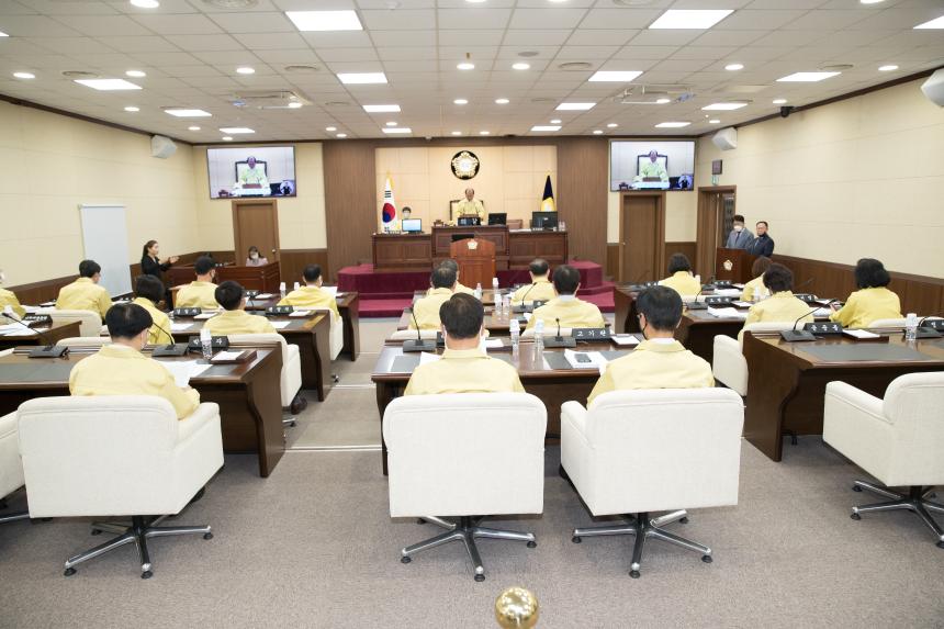 제221회 영등포구의회 임시회 개회식