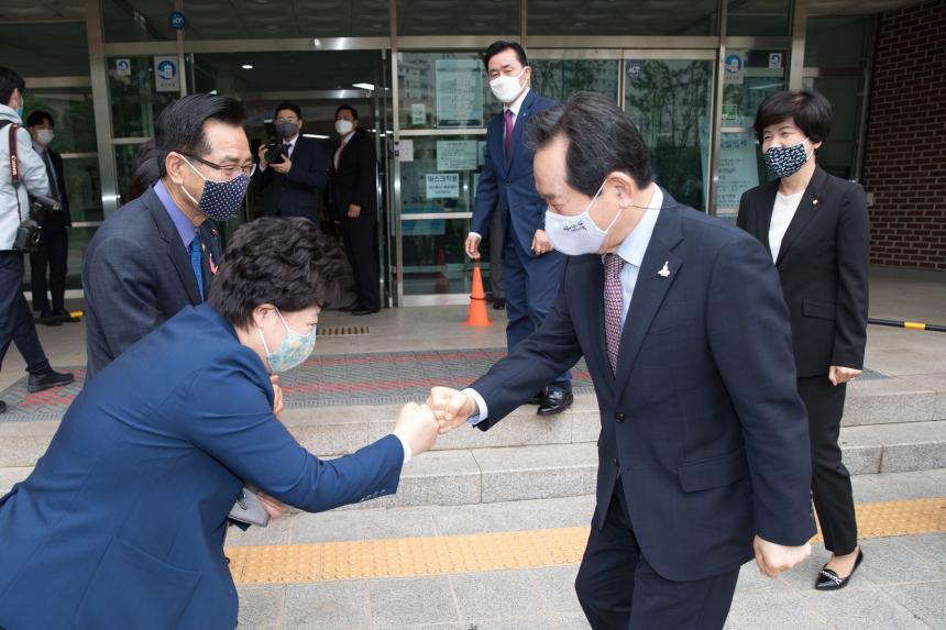 등교수업 상황 간담회