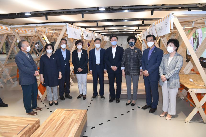 영등포시장역 문화예술철도 시범역 개관식
