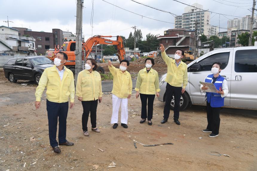 사회건설위원회 태풍피해지역 현장방문