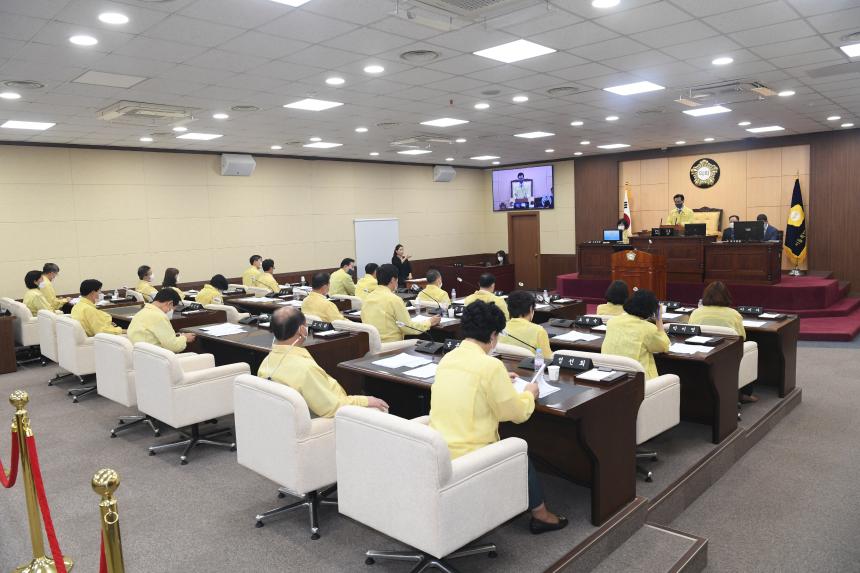제224회 영등포 구의회 임시회 개회
